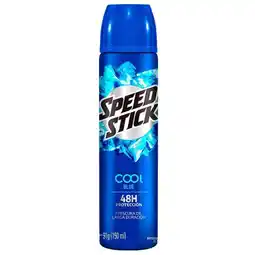 Farmacias YZA Speed Stick Desod Cool Blue Spray 91G oferta