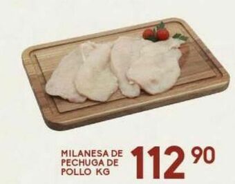 Alsuper Milanesa de pollo oferta
