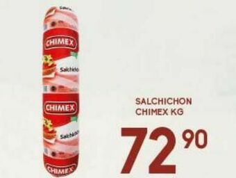 Alsuper Salchichón chimex oferta