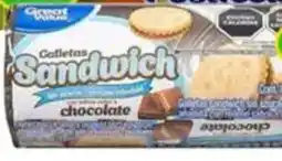 Bodega Aurrerá Great Value galletas sandwich oferta