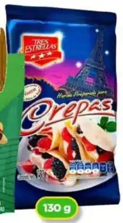 Bodega Aurrerá Tres estrellas crepes oferta