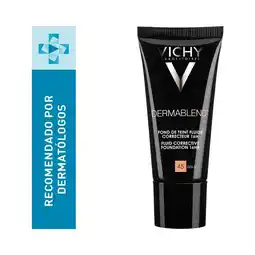 Farmacias Benavides Dermablend Base Fluida Corrector 45 Gold oferta