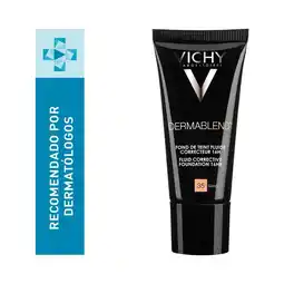 Farmacias Benavides Dermablend Base Fluida Corrector 35 Sand oferta