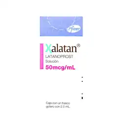 Farmacias YZA Xalatan Solucion Oftalmic 50Mcg/Ml 2.5Ml oferta