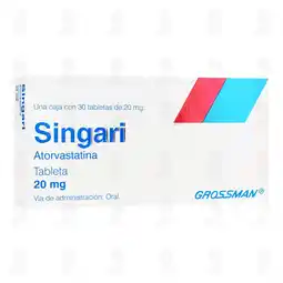 Farmacias Guadalajara Singari 20 mg, 30 Tabletas oferta