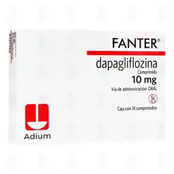 Farmacias Guadalajara Fanter 10 mg, 14 Comprimidos oferta