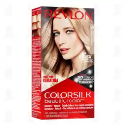 Farmacias Guadalajara Tinte Revlon ColorSilk Beautiful Color Rubio Medio Cenizo (70), 1 pz oferta