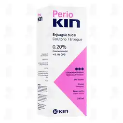 Farmacias Guadalajara Perio Kin 0.20% Enjuague Bucal Sabor Menta, 250 ml oferta