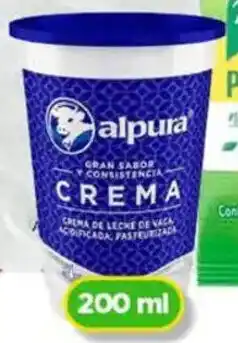 Bodega Aurrerá Alpura crema oferta