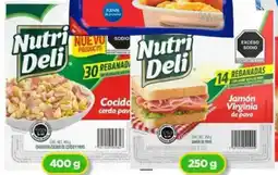 Bodega Aurrerá Nutri Deli rebanadas oferta
