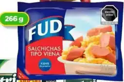 Bodega Aurrerá FUD salchichas tipo viena oferta