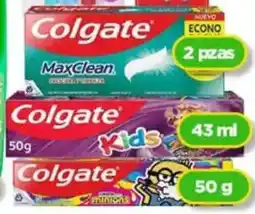 Bodega Aurrerá Colgate MaxClean o Kids oferta