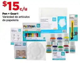 Bodega Aurrerá Pen + Gear Variedad de artículos oferta