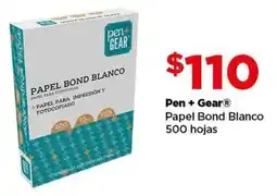 Bodega Aurrerá Pen + Gear Papel Bond Blanco 500 hojas oferta