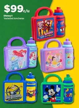 Bodega Aurrerá Disney variedad loncheras oferta