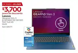 Costco Lenovo ideapad slim 3 oferta