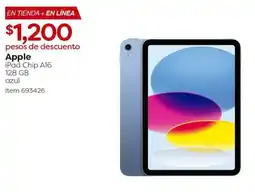 Costco Apple ipad chip A16 oferta