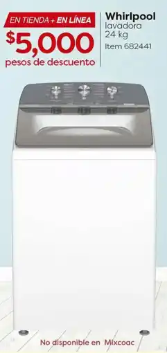 Costco Whirlpool lavadora oferta