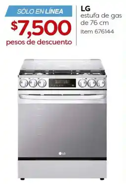 Costco Lg estufa de gas oferta