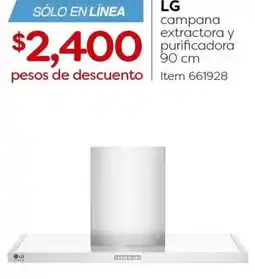 Costco Lg extractora y purificadora oferta