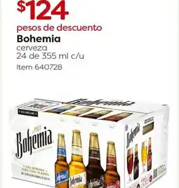 Costco Bohemia cerveza oferta
