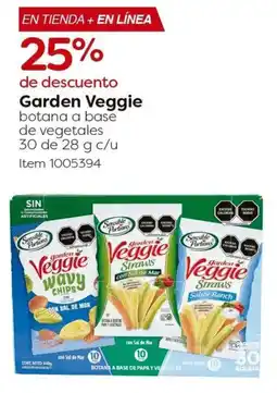 Costco Garden veggie botana a base de vegetales oferta