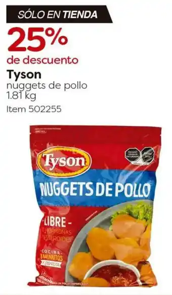 Costco Tyson nuggets de pollo oferta