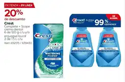 Costco Crest complete + scope crema dental oferta