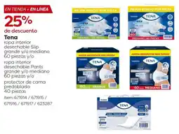 Costco Tena ropa interior desechable slip oferta