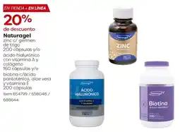 Costco Naturagel zinc c/ germen de trigo oferta