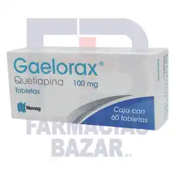 Farmacias Bazar GAELORAX 100MG 60 TABLETAS NOVAG oferta