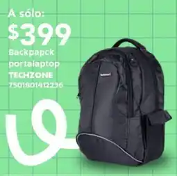 City Club Techzone backpapck porta laptop oferta