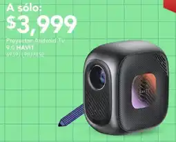 City Club Havit proyector android tv oferta