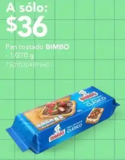 City Club Bimbo pan tostado oferta