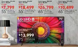 City Club Lg tv 75" oferta