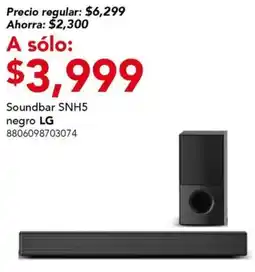 City Club Lg soundbar SNH5 negro oferta
