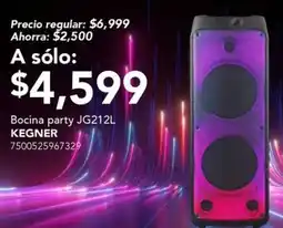 City Club Kegner bocina party JG212L oferta