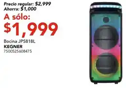 City Club Kegner bocina JPS818L oferta