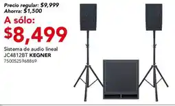 City Club Kegner sistema de audio lineal JC4812BT oferta