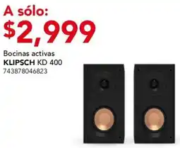 City Club Klipsch kd 400 bocinas activas oferta