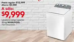 City Club Whirlpool lavadora carga superior oferta