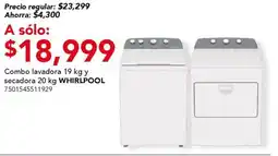 City Club Whirlpool combo lavadora oferta