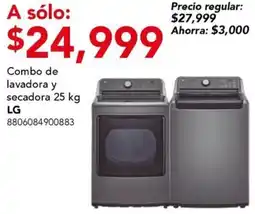 City Club Lg combo de lavadora y secadora oferta