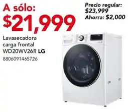 City Club Lg lavasecadora carga frontal oferta