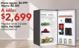 City Club Kool factory frigobar silver oferta