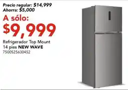 City Club New wave refrigerador top mount oferta