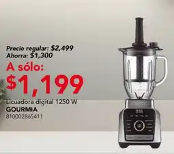 City Club Gourmia licuadora digital oferta