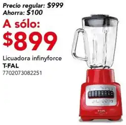 City Club T-fal licuadora infinyforce oferta