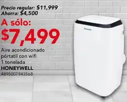 City Club Honeywell aire acondicionado pórtatil con wifi 1 tonelada oferta