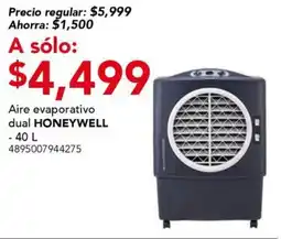 City Club Honeywell aire evaporativo dual oferta